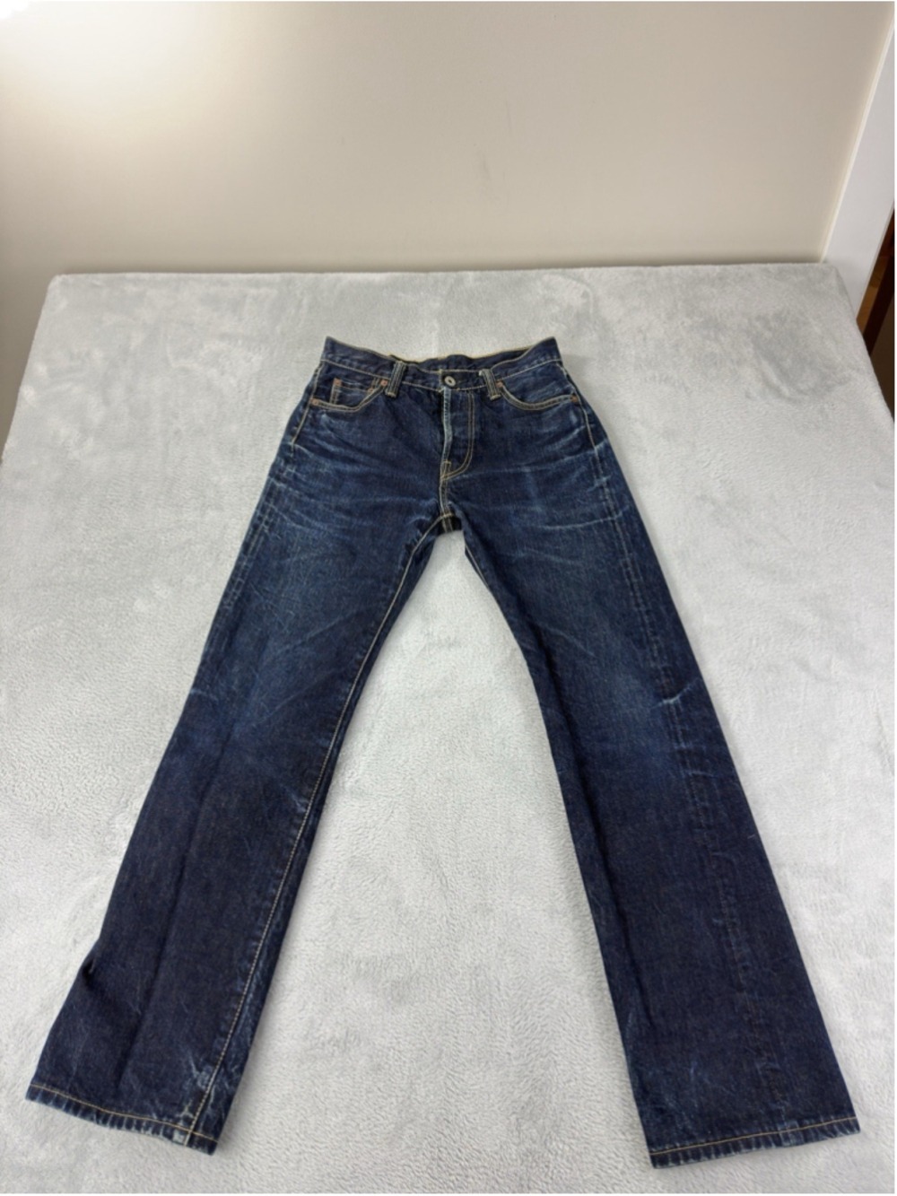 Samurai Jeans S510XX Men's Size 28 W X 30 L Button Fly 100% Cotton Made in Japan